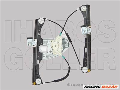 Mercedes C 2000-2006 W203 - Ablakemelő motor nélkül, bal első, 04- (4/5 a.)