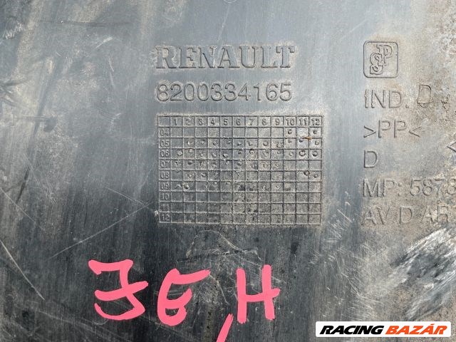 RENAULT CLIO III Jobb első Hátsó Dobbetét (Kerékjá 2. kép