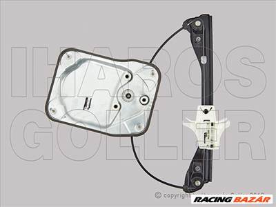 Skoda Fabia 2010-2014 - Ablakemelő panellal, motor nélkül, bal hátsó