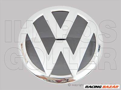 VW Polo 2014-2017 - Embléma VW első (króm/fekete) (OE)