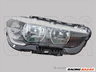 BMW X1 2015-2018 F48 - Fényszóró 2H7/LED napp.fény (motorral) jobb DEPO *