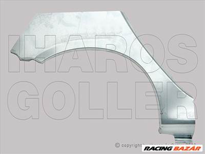 Peugeot 206+ 2009-2012 - Hátsó sárvédő javítóív jobb (5 ajtós)