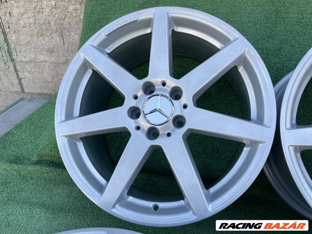 R18 5x112 Original Mercedes C Class AMG 8-8.5J ET50-54 / kétszéles gyári szett, eredeti alufelnik 3. kép