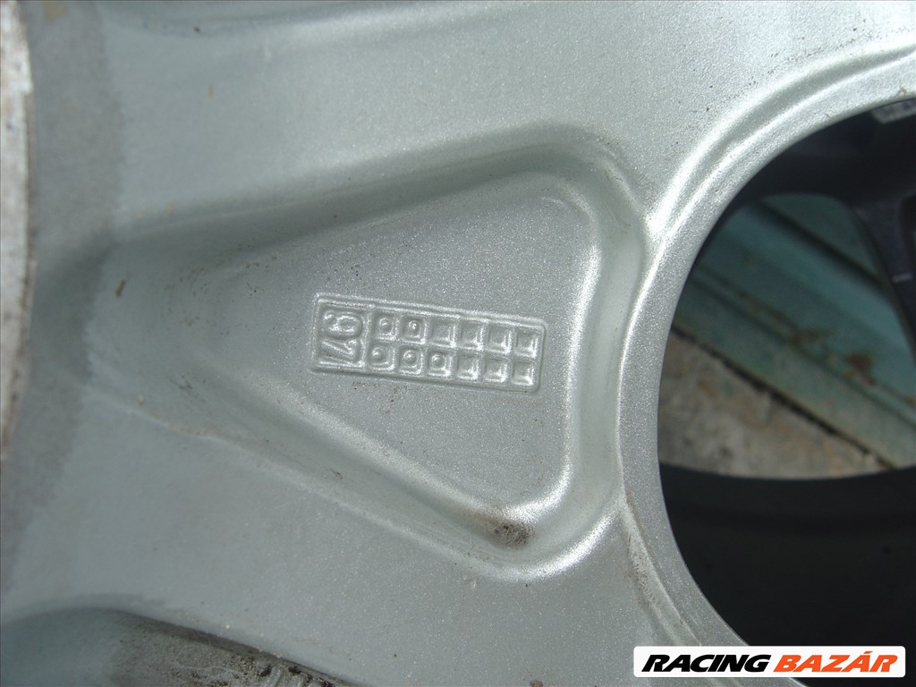  5x112 lyukosztású 15" újszerű (gyári felni) alufelni, rajta 195/60 használt Dunlop nyári gumi gumi  4. kép