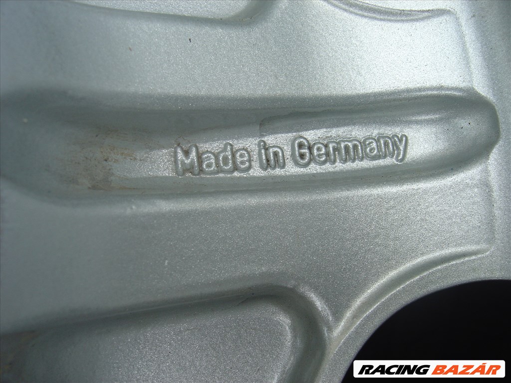  5x112 lyukosztású 15" újszerű (gyári felni) alufelni, rajta 195/60 használt Dunlop nyári gumi gumi  5. kép