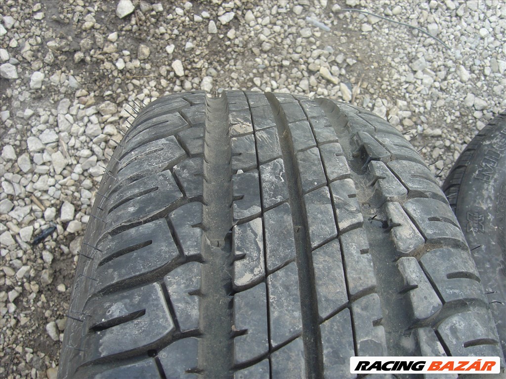  5x112 lyukosztású 15" újszerű (gyári felni) alufelni, rajta 195/60 használt Dunlop nyári gumi gumi  6. kép