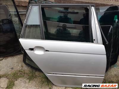 BMW E46 touring ezüst titansilver titansilber jobb hátsó ajtó hibákkal eladó (102013) 