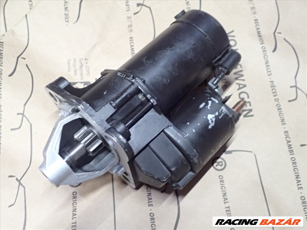 Audi A4 (B5 - 8D), Audi A6 (C4 - 4A), Volkswagen Passat B5, Audi 100 (C3 - 44) önindító  058911023b 2. kép