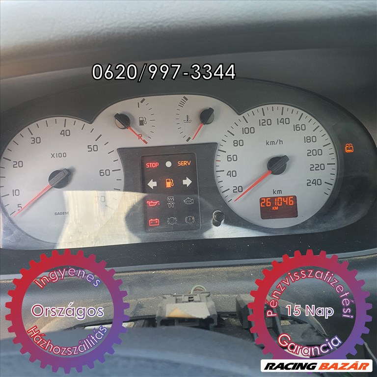 RENAULT MEGANE I Classic (LA0/1_) 1.8 16V 2001-2003 115LE/85KW F4P720 bontott alkatrészek eladók! 7. kép