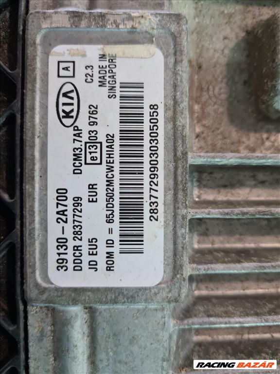 KIA CEED II 2014 1.4 CRDI D4FC motorvezérlő  391302a700 2. kép