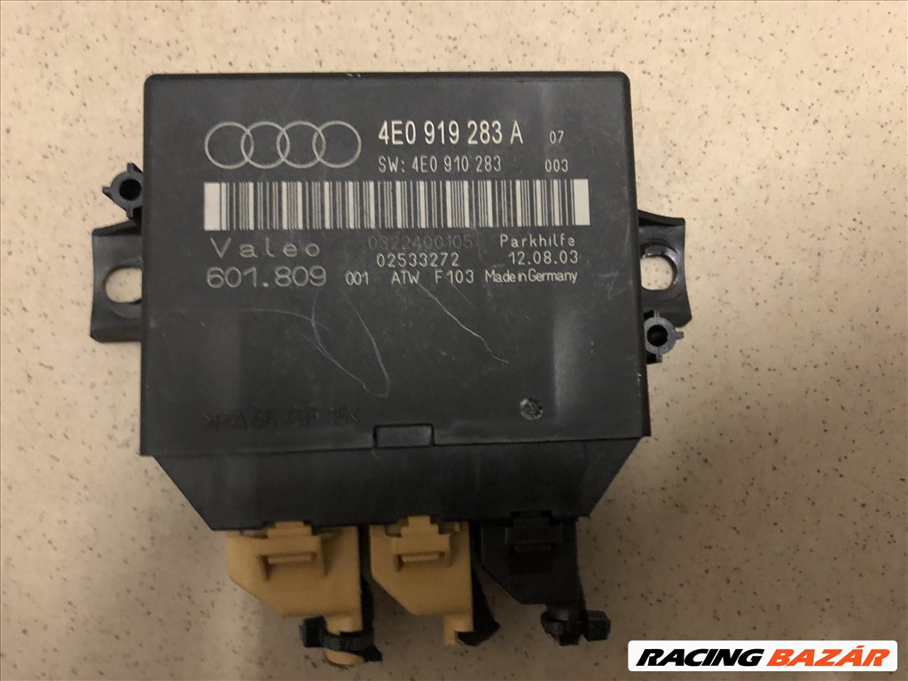 Audi A8 (D3 - 4E) parkoló asszisztens vezérlő elektronika  4e0919283 1. kép