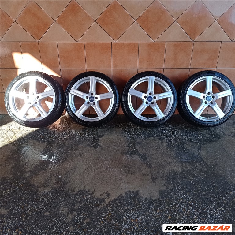 FORD FOCUS 18" ALUFELNI 5X108 NYÁRI 225/40R18 GUMIVAL OLCSÒN!!!!  1. kép