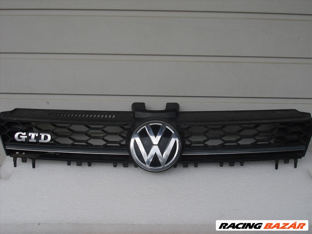 VW  Golf VII GTD Gyári Díszrács 5G0853651AJ 2013-tól-2017-ig  1. kép