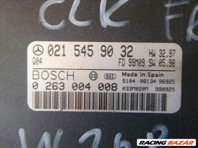 Mercedes CLK 320 W208 tolatóradar vezérlő BOSCH 0 263 004 008,, 021 545 90 32, 0263004008