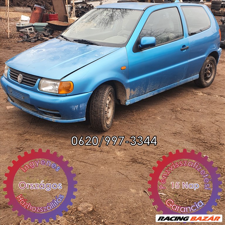 VW POLO (6N1) 55 1.3 1994-1999 55LE/40KW ADX bontott alkatrészek eladók! 1. kép