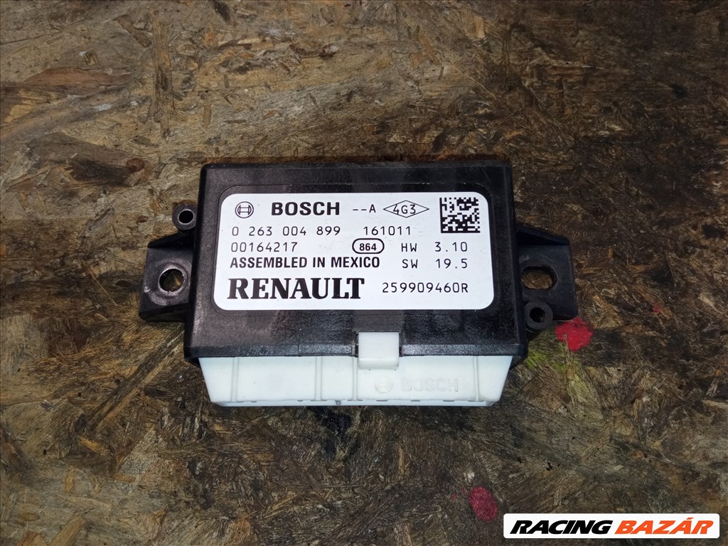 Renault Tolatóradar vezérlő elektronika 259909460r 0263004899 1. kép