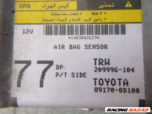 Toyota Yaris (XP10) légzsák indító TRW 89170-0D100 1. kép