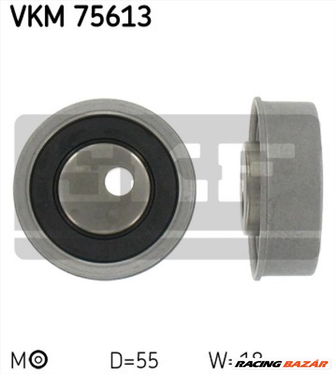 SKF VKM 75613 Vezérműszíj feszítő - MITSUBISHI, HYUNDAI, KIA 1. kép