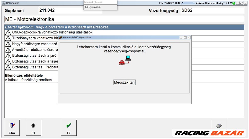 Mercedes gyári diagnosztika DAS, Xentry szoftverekkel eladó! 5. kép