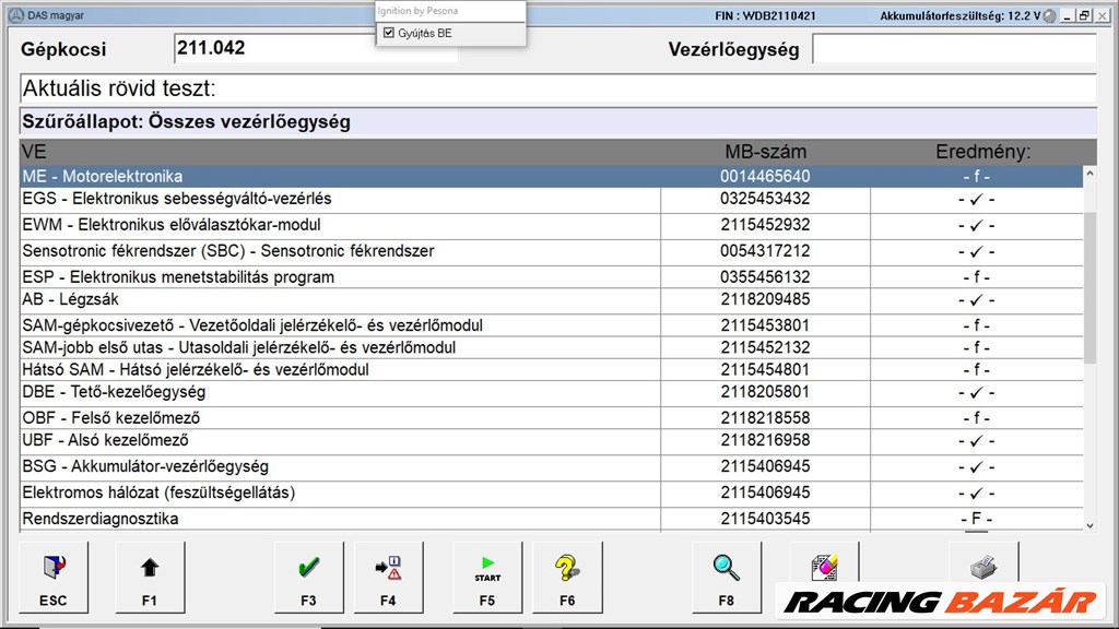 Mercedes gyári diagnosztika DAS, Xentry szoftverekkel eladó! 14. kép