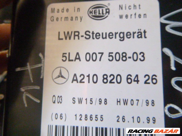 Mercedes CLK 320 W208 xenon fényszóró vezérlőmodul, HELLA  A 210 820 64 26, 5LA 007 508-03 2. kép