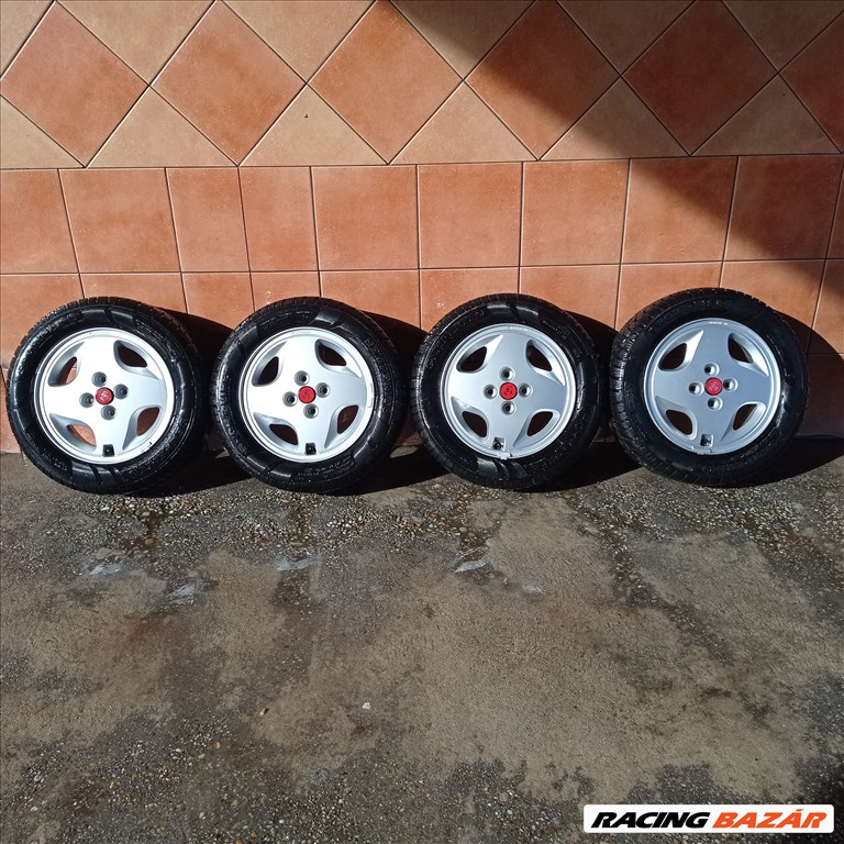 FIAT 14"ALUFELNI 4X98 NYÁRI 185/60R14 GUMIVAL OLCSÒN!!!! 1. kép