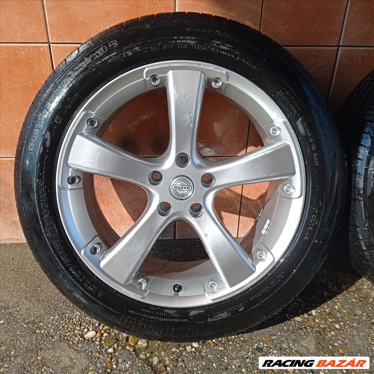 NISSAN QASHQAI 18" ALUFELNI 5X114,3 NYÁRI 215/55R18 GUMIVAL OLCSÒN!!!! 4. kép