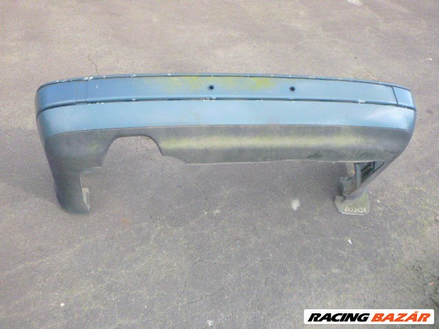 Audi 100 / 200 (C4 - 4A) SEDAN ZÖLD HÁTSÓ lökhárító felfogató vassal  1. kép