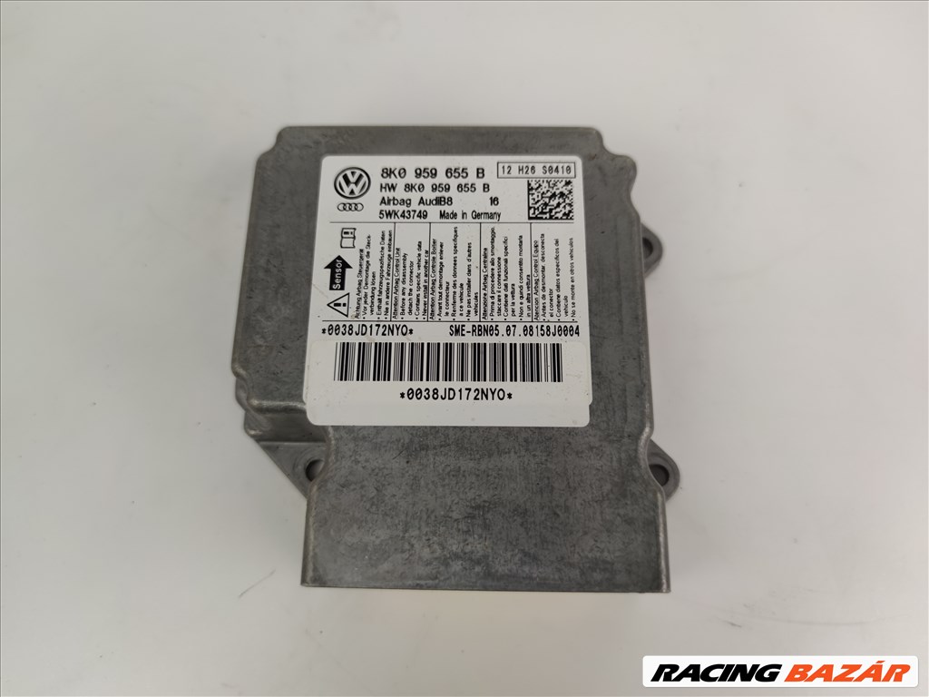 Audi A4 B8 Légzsák vezérlő modul  8k0959655b 1. kép