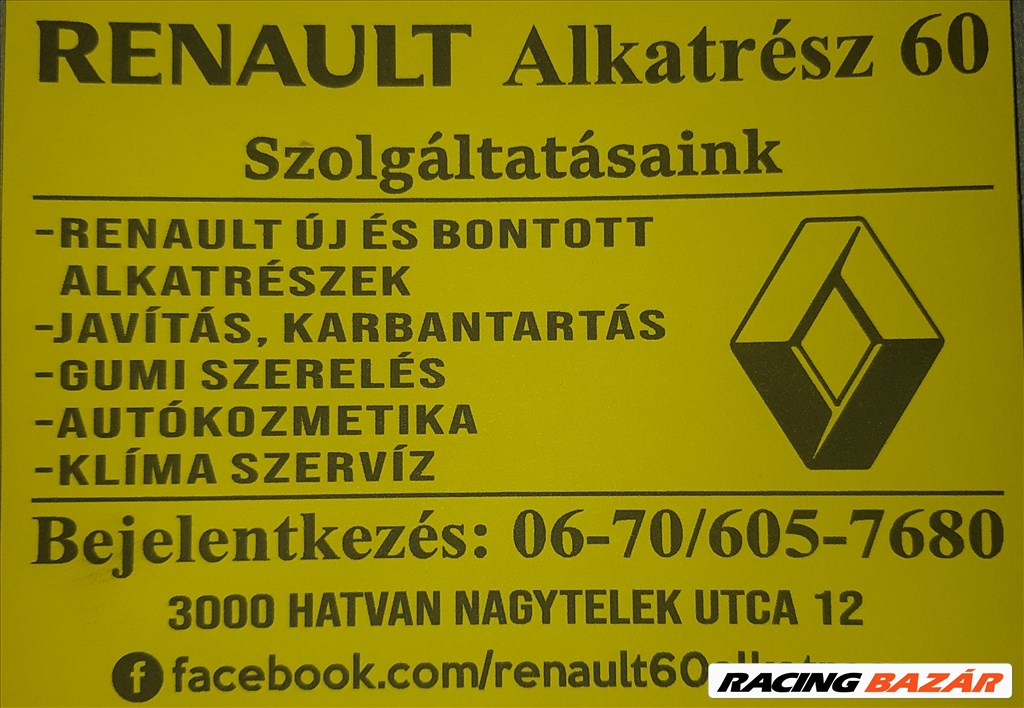 Renault Scenic II pohártartó 2. kép