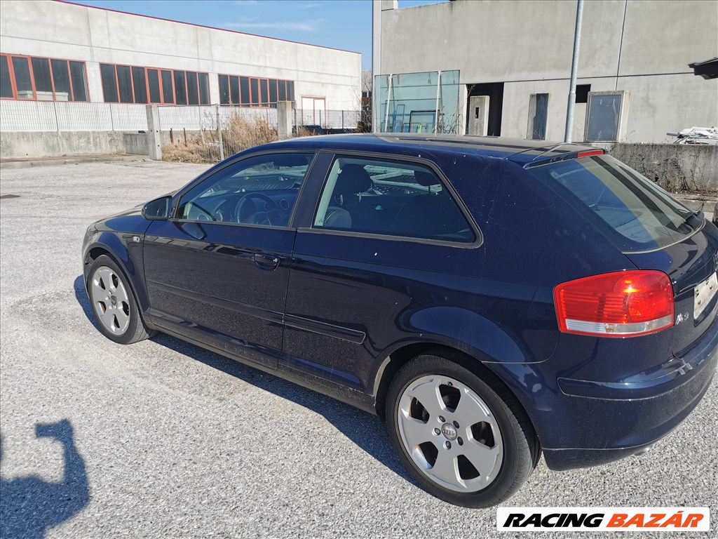 Audi A3 (8P) 2.0Tdi(BKD694959)gyári rozsdamentes bontott alkatrészei, LZ5J színben eladók 7. kép