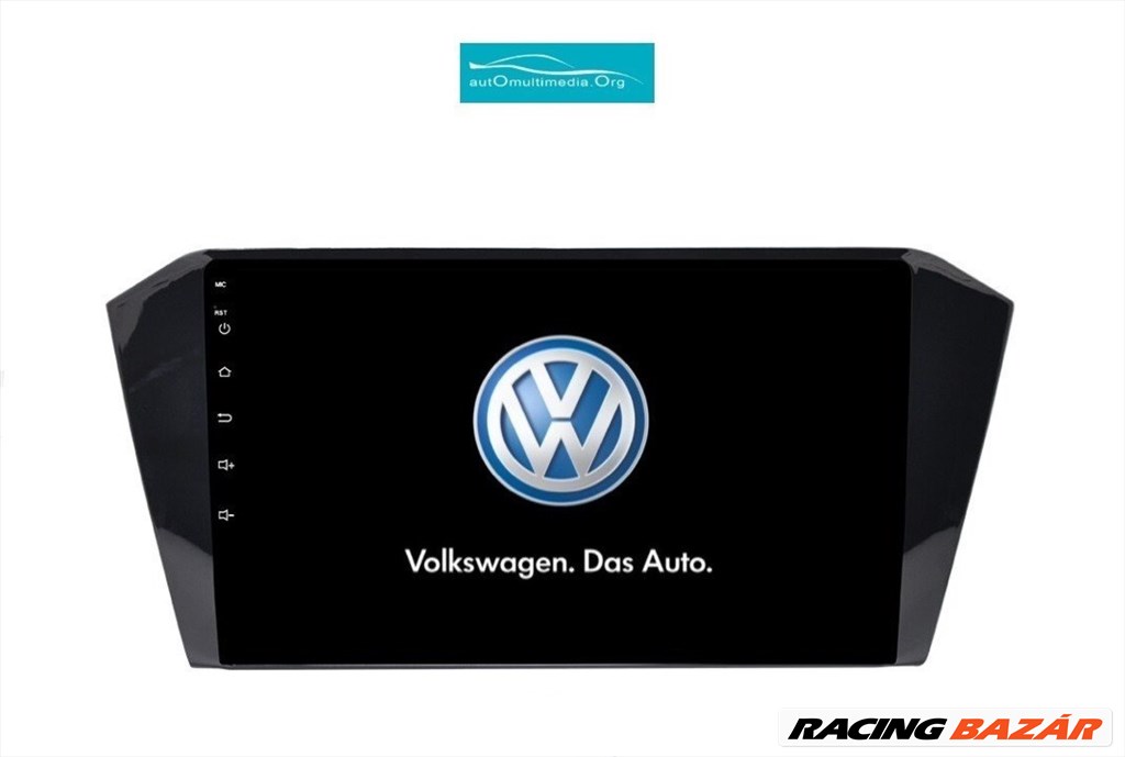 Volkswagen Passat B8 Android 11 Multimédia, GPS, Wifi, Bluetooth, Tolatókamerával! 1. kép