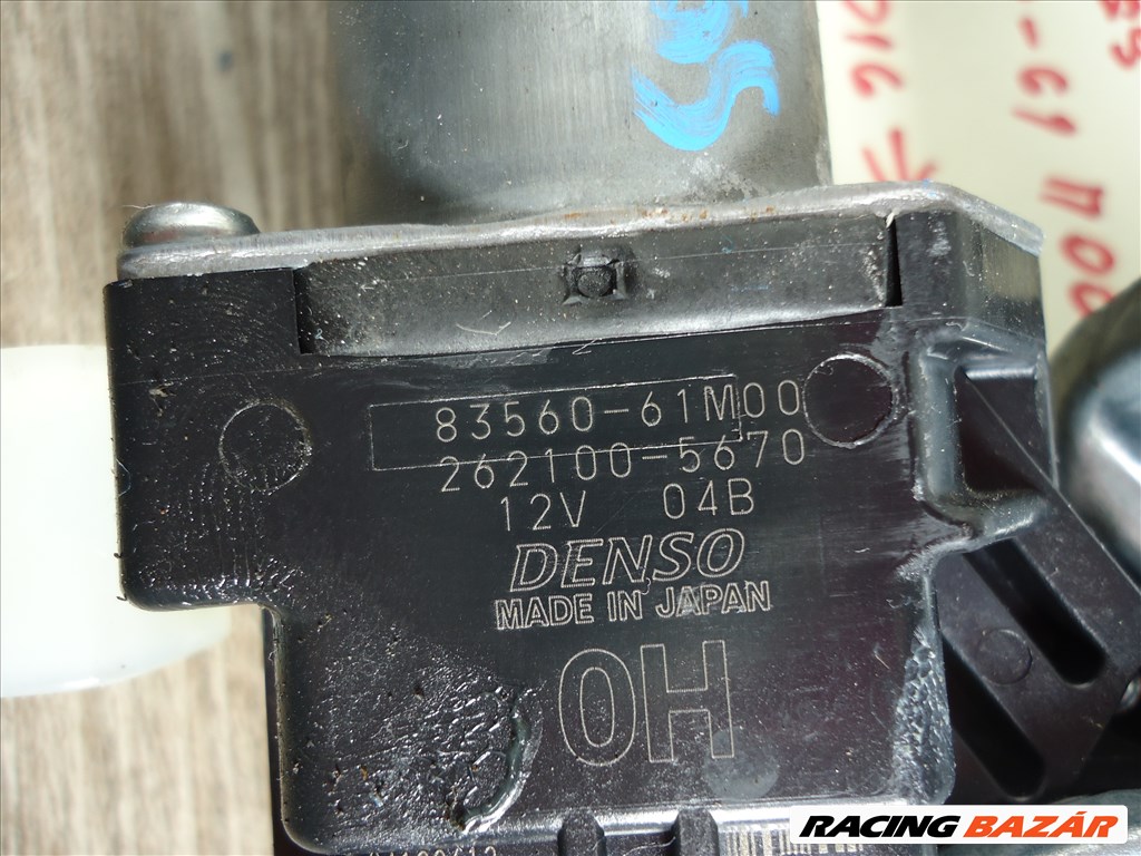 Suzuki S Cross bal hátsó  ablakemelő mechanika  8356061m00 3. kép
