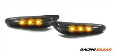 BMW fekete burás SMD LED oldalindex szett E46 E60 E61 E81 E82 E83 E84 E87 E88 E90 E91 E92 E93