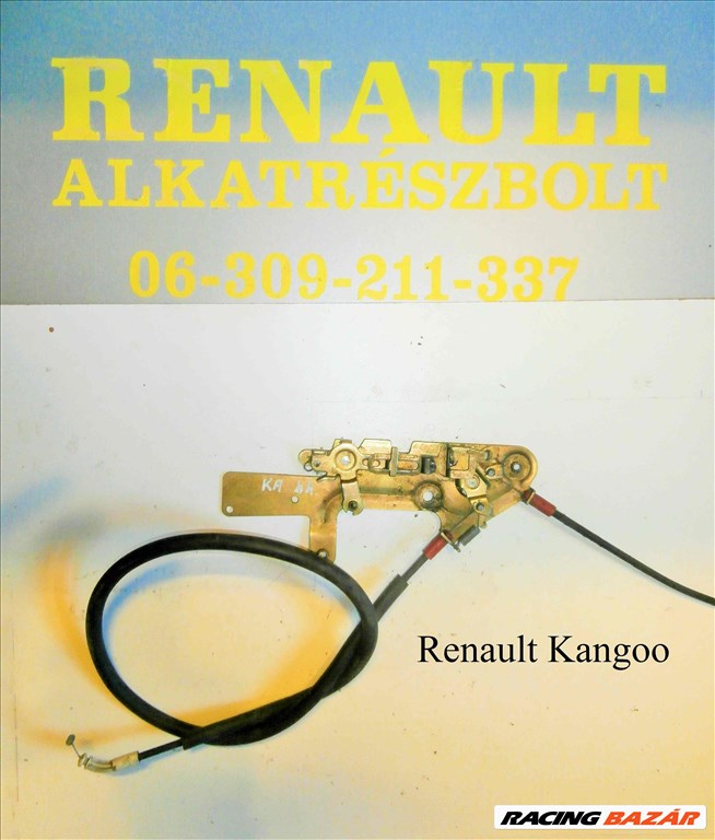 Renault Kangoo bal hátsó nyíló zárszerkezet  1. kép