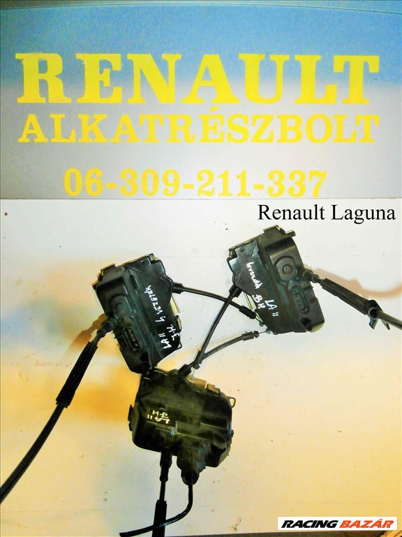 Renault Laguna (4 vezetékes) ajtó zárszerkezet  1. kép