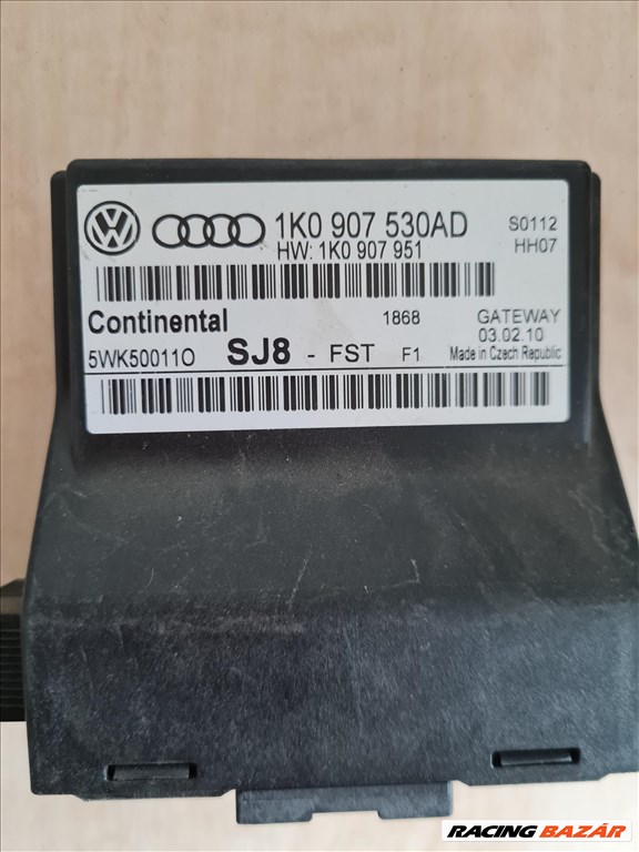 Volkswagen Golf VI gateway 1K0 907 530 AD 1k0907530ad 2. kép