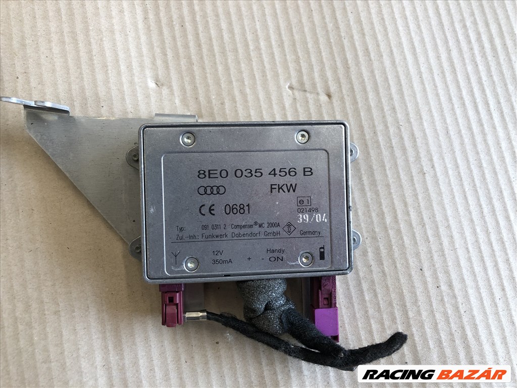 Audi A8 (D3 - 4E) D3 - 4E Antenna erősítő  8e0035456b 1. kép