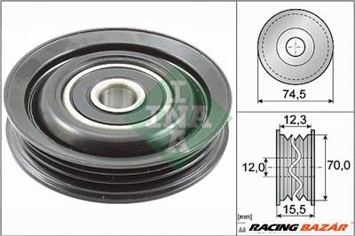 INA 532 0786 10 Generátor/klíma szíj vezetőgörgő - NISSAN