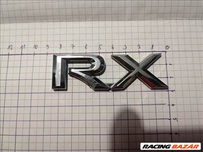 Lexus RX hátsó embléma eladó.