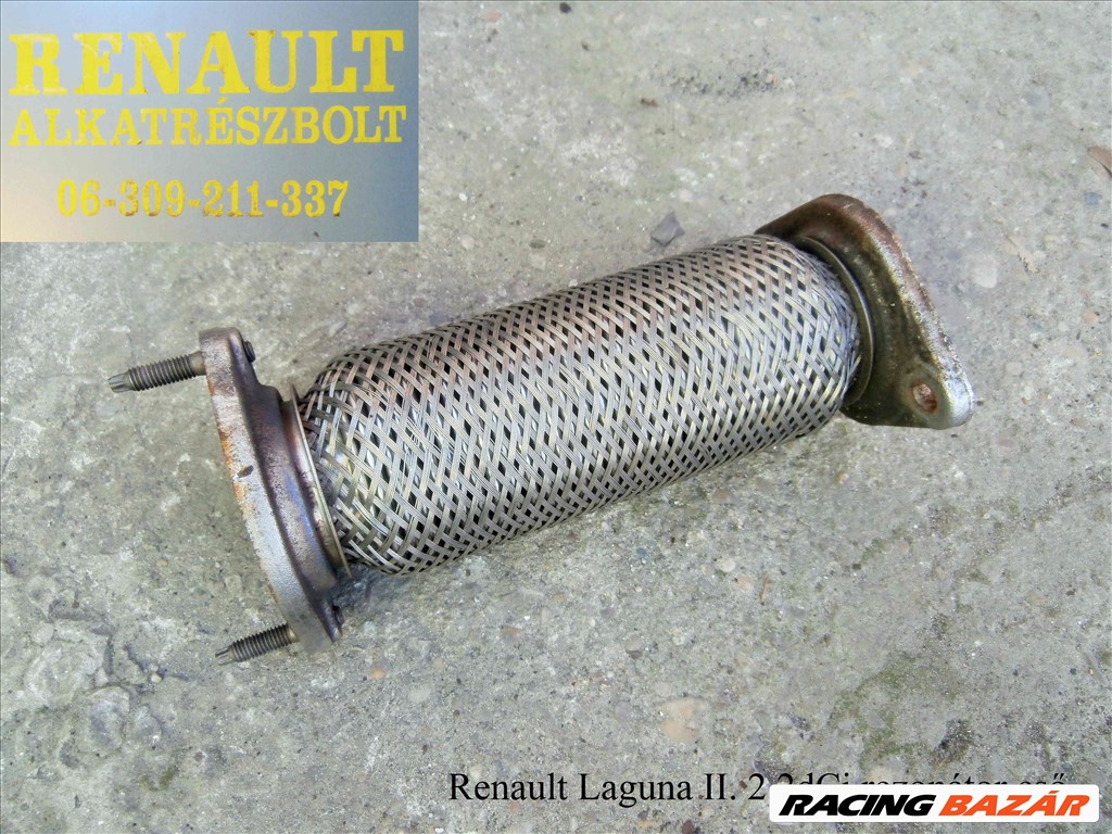 Renault Laguna II 2.2dCi rezonátor cső 1. kép