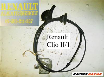 Renault Clio II/1 géptető motorháztető nyitóbowden 