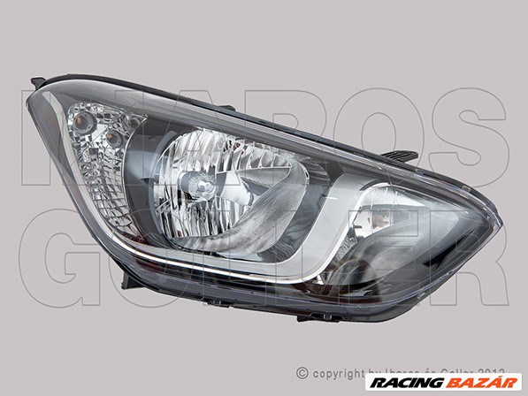 Hyundai I20 2012-2014 - Fényszóró 2H7 jobb (motorral) TYC 1. kép