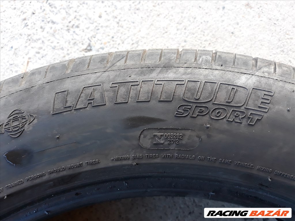 4db 235/55 R19 Michelin Latitude Sport  használt nyári gumi eladó!!! akciós áron! 15000Ft/db   5. kép