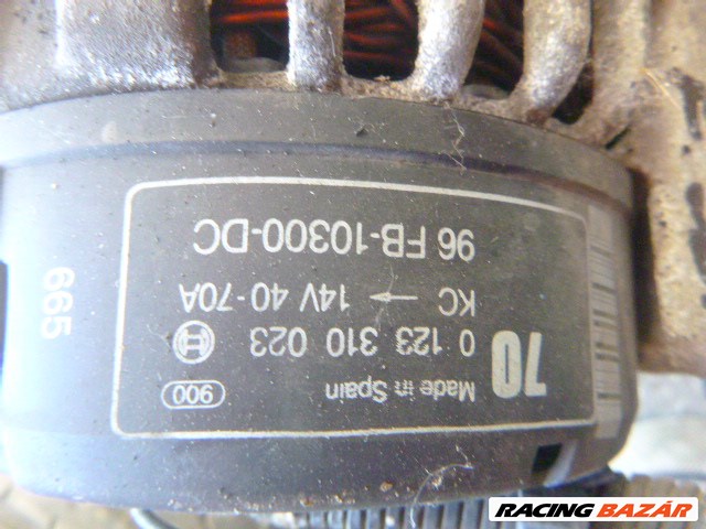 Ford Ka Mk1 1,3 Bosch generátor 96FB-10300-DC 0123310023 2. kép