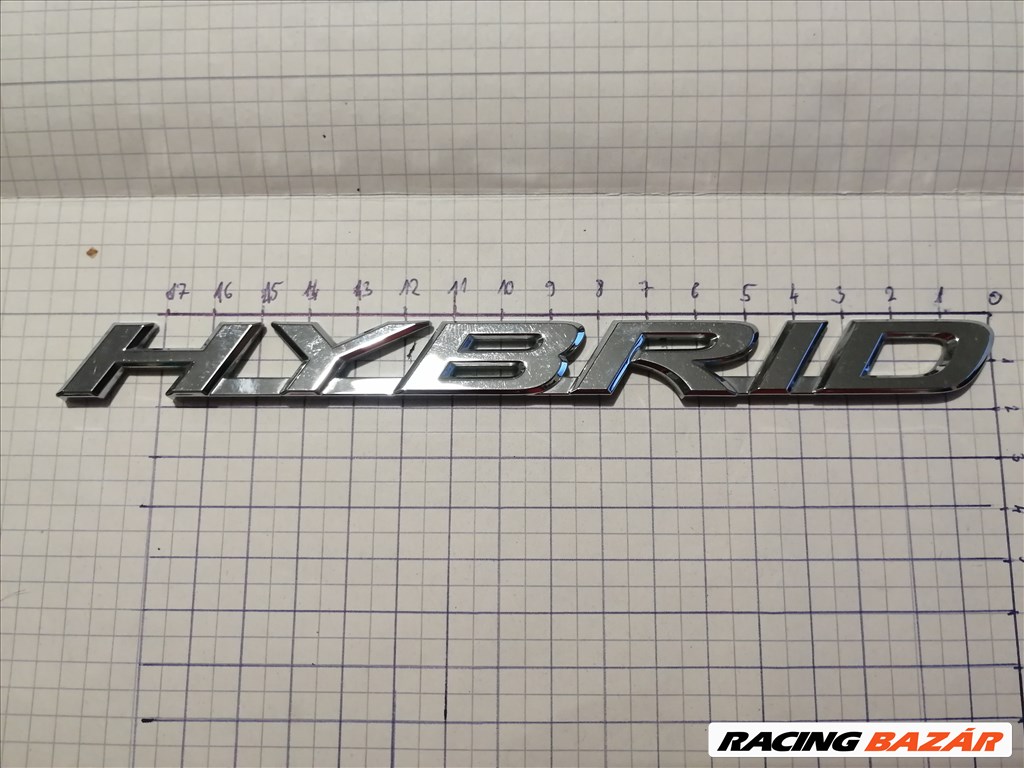 Lexus NX300h hátsó ajtóra való "hybrid" embléma eladó. 7547378030 1. kép