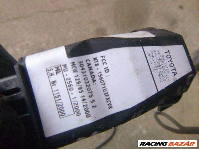 Toyota Yaris (XP10)   2005, 1.0 motorvezérlő szett DENSO 89661-0D070 7. kép