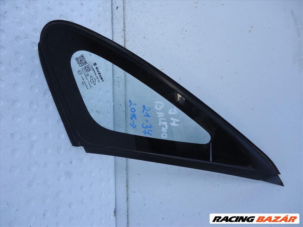 Suzuki Baleno jobb hátsó fix ablaküveg 1. kép