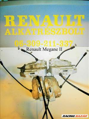 Renault Megane II (4 vezetékes) ajtó zárszerkezet 