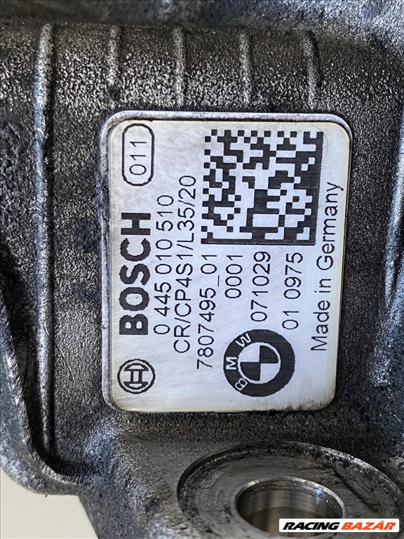 BMW N47D20A 177LE Nagynyomású szivattyú, 7807495, 0445010510 ...